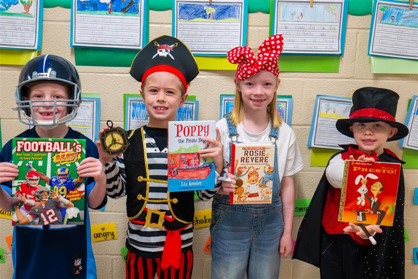 Students celebrate Read Across America Week